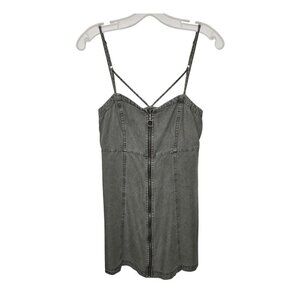Abercrombie & Fitch Mini Dress Size S Spaghetti Strap Indie Sleaze Grunge
